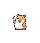 抱きしめたくなる動物LINEスタンプ（個別スタンプ：4）