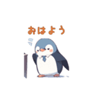 働くペンギンさん（個別スタンプ：5）