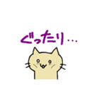 ねこ＆とり（個別スタンプ：10）