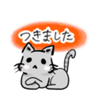 ゆる猫の可愛い敬語ステッカー（個別スタンプ：11）