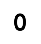 LINEのアレンジ機能で使用する数字・単位（個別スタンプ：1）