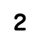 LINEのアレンジ機能で使用する数字・単位（個別スタンプ：3）