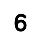 LINEのアレンジ機能で使用する数字・単位（個別スタンプ：7）