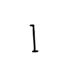 LINEのアレンジ機能で使用する数字・単位（個別スタンプ：28）