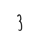 LINEのアレンジ機能で使用する数字・単位（個別スタンプ：30）
