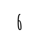 LINEのアレンジ機能で使用する数字・単位（個別スタンプ：33）