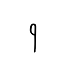 LINEのアレンジ機能で使用する数字・単位（個別スタンプ：36）