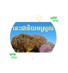 カンボジアクメール語コーピッチの日常会話（個別スタンプ：28）