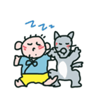 赤ちゃんとお友達（個別スタンプ：10）