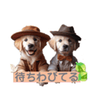 犬のキャラクターの世界（個別スタンプ：18）