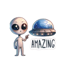 Cosmic Aliens 1（個別スタンプ：1）