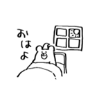 勢いで描いたくま（個別スタンプ：2）