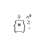 勢いで描いたくま（個別スタンプ：6）