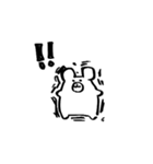 勢いで描いたくま（個別スタンプ：17）