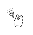 勢いで描いたくま（個別スタンプ：30）