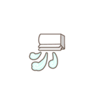 【文字なし】シンプル天気のスタンプ（個別スタンプ：12）