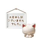 おとなかわいい猫のきづかい敬語（個別スタンプ：37）