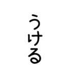 文字だけ(シンプル使いやすい)（個別スタンプ：12）