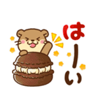 コツメカワウソ♡大人の日常（敬語）（個別スタンプ：9）