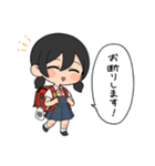 可愛げのない女の子（個別スタンプ：3）