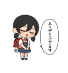 可愛げのない女の子（個別スタンプ：4）