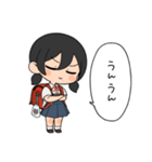 可愛げのない女の子（個別スタンプ：12）