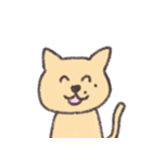 猫かぶりの猫（日本語）（個別スタンプ：21）