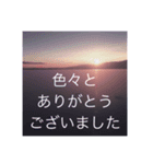 夕暮れ空と夜空挨拶スタンプ✴︎癒し日常（個別スタンプ：40）