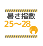 熱中症警戒アラートに関するスタンプセット（個別スタンプ：5）