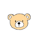 のんびりくまさん1（個別スタンプ：1）