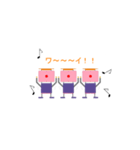 ダウントランス付PCS三兄弟（個別スタンプ：15）