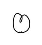 幼児文字 絵文字 顔文字 記号（個別スタンプ：1）