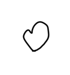 幼児文字 絵文字 顔文字 記号（個別スタンプ：2）