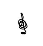 幼児文字 絵文字 顔文字 記号（個別スタンプ：10）