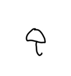 幼児文字 絵文字 顔文字 記号（個別スタンプ：25）