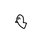 幼児文字 絵文字 顔文字 記号（個別スタンプ：36）