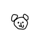 幼児文字 絵文字 顔文字 記号（個別スタンプ：38）