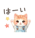 猫がいっぱい♡日常あいさつ（個別スタンプ：9）