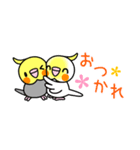 オカメ小さい♪（個別スタンプ：13）