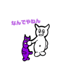 デビルねこ（個別スタンプ：3）