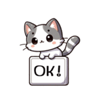 猫 OK 40スタイル（個別スタンプ：2）