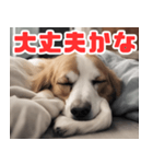 常に眠そうな犬（個別スタンプ：31）