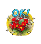 GARY@×ひふみんコラボFLOWERスタンプ（個別スタンプ：3）
