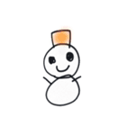 いつ使うか分からない雪だるま担用スタンプ（個別スタンプ：3）