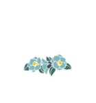 花背景（個別スタンプ：3）