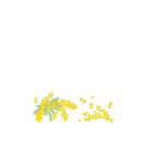 花背景（個別スタンプ：6）