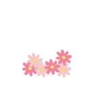 花背景（個別スタンプ：12）