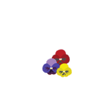 花背景（個別スタンプ：13）