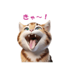 子猫のカワイイあいさつ（個別スタンプ：27）