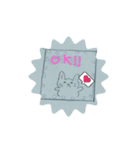 ぺたんこあいさつ（個別スタンプ：4）